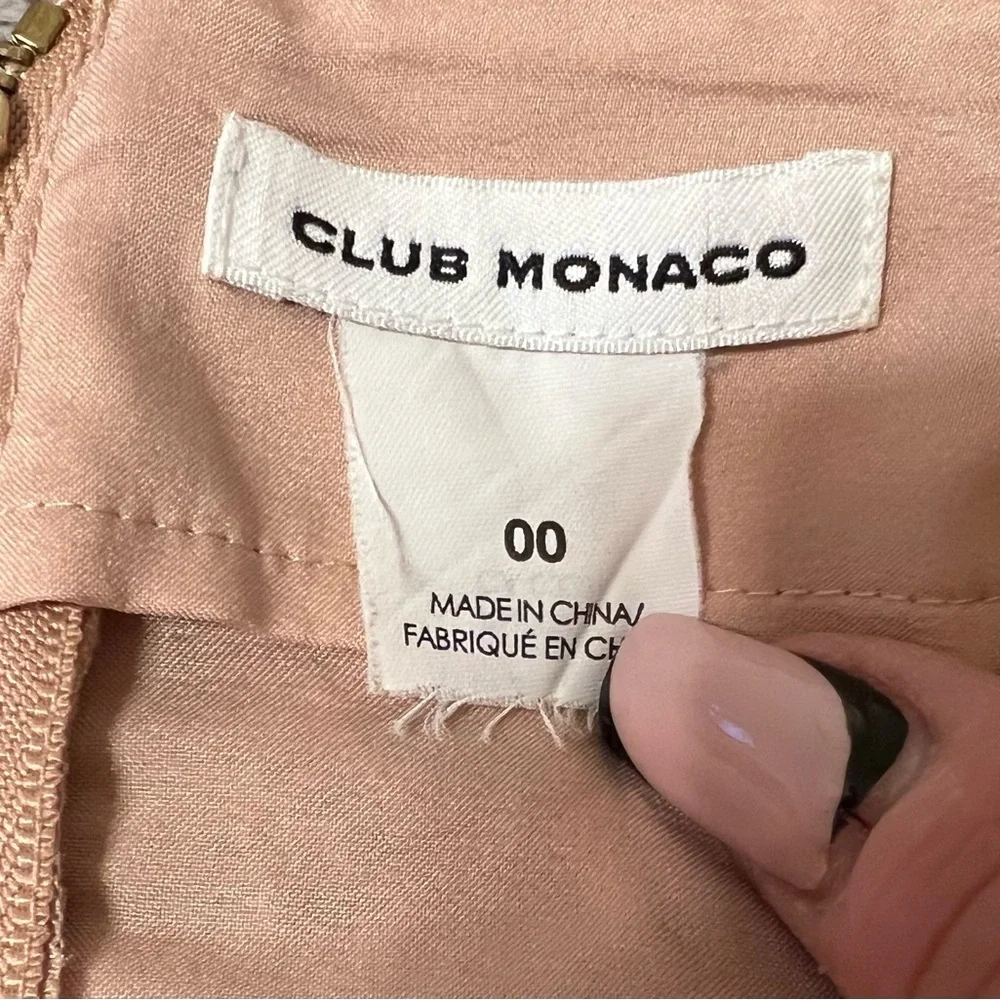Club Monaco lace overlay mini skirt. - Picture 7 of 7